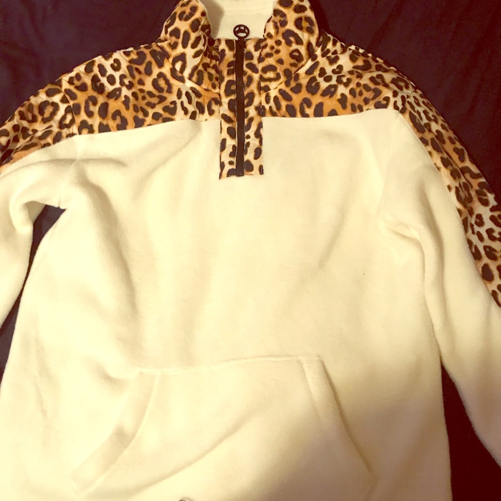 VS PINK QUARTER ZIP UP sz: M